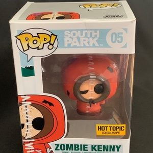 FUNKO POP SOUTH PARK  #05 ZOMBIE KENNY HOT TOPIC EXCLUSIVE VAULTED W/PROTECTOR